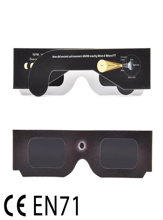 VRAR Accessorise 100pcslot Certified Safe 3D Paper Solar Glasses lentes vr Eclipse Viewing Glasses 2211072219531
VRAR Accessorise 100pcslot Certified Safe 3D Paper Solar Glasses lentes vr Eclipse Viewing Glasses 2211072219531