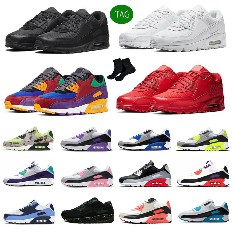 2023 Running Shoes Women Sneakers Triple White Black Supernova Raptors Infrared Reverse Duck Camo Viotech UNC Grape Mens Jogging Walking Trainers 36-45