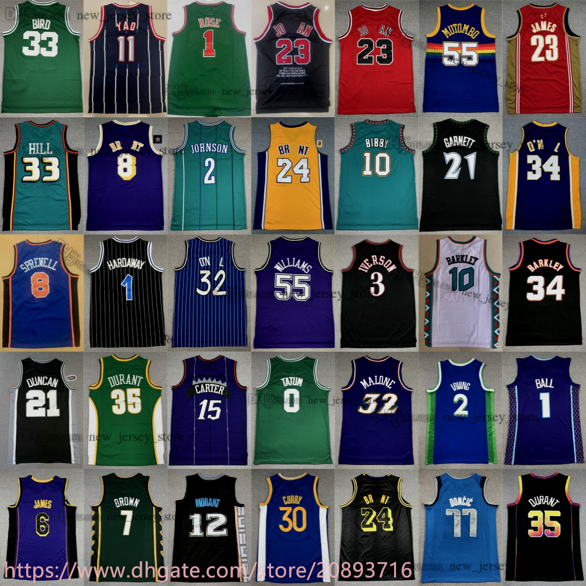 35 Kevin Durant Jersey New Basketball Garnett Morant James Harden Irving Doncic Curry Banchero Butler Tatum Iverson Carter McGrady Hardaway Rodman Bird Pippen Ball, Mitchellness jersey
35 Kevin Durant Jersey New Basketball Garnett Morant James Harden Irving Doncic Curry Banchero Butler Tatum Iverson Carter McGrady Hardaway Rodman Bird Pippen Ball, Mitchellness jersey