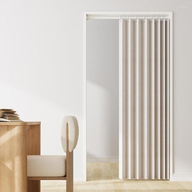 Curtain Folding Door Partition Household Invisible Non-perforated Bedroom Entrance Kitchen Cloakroom Covering Panels, White
Curtain Folding Door Partition Household Invisible Non-perforated Bedroom Entrance Kitchen Cloakroom Covering Panels, White