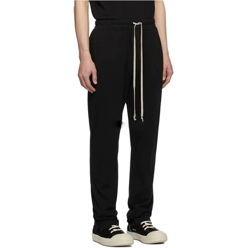 Original Rick Men Pants for Men Double Hole Solid Thin cotton small terry straight pants Work Suit Pants Slim fit Owens Men Hiphop Streetwear Causal pants, Black
Original Rick Men Pants for Men Double Hole Solid Thin cotton small terry straight pants Work Suit Pants Slim fit Owens Men Hiphop Streetwear Causal pants, Black