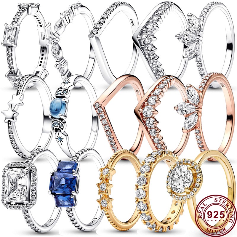 925 Silver Women Fit Pandora Ring Original Heart Crown Fashion Rings Meteor Glow Cross Wishing Bone Petal Specimen 10442
925 Silver Women Fit Pandora Ring Original Heart Crown Fashion Rings Meteor Glow Cross Wishing Bone Petal Specimen 10442