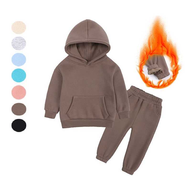 Hoodies Sweatshirts Kids Girls Clothes Set 2PCS Children's Clothing Winter Warm Fleece Sportsuit Jogging Hoodies Sweatshirt Pant Suit Boy Tracksuits AA230329, Thin c2
Hoodies Sweatshirts Kids Girls Clothes Set 2PCS Children's Clothing Winter Warm Fleece Sportsuit Jogging Hoodies Sweatshirt Pant Suit Boy Tracksuits AA230329, Thin c2