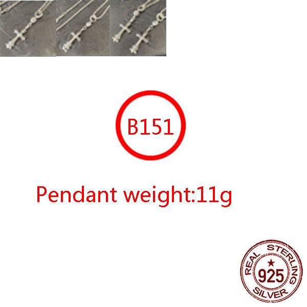 B151 S925 Sterling Silver Pendant Personalized Punk Style Retro Hip Hop Simple Diamond Set Double Cross Letter Shape Gift for Lovers
B151 S925 Sterling Silver Pendant Personalized Punk Style Retro Hip Hop Simple Diamond Set Double Cross Letter Shape Gift for Lovers