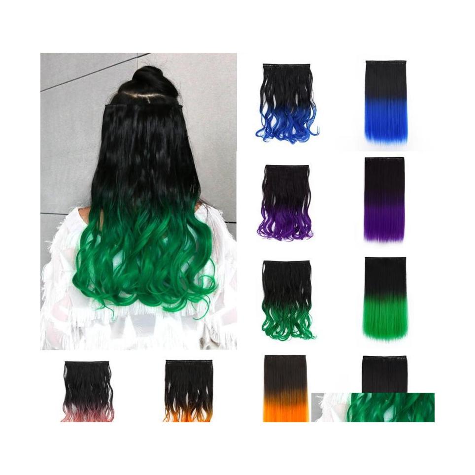 Synthetic Wigs 18 Ombre Color 5 Clips In Hair Dark Roots Wavy Hairpieces For Girls Kids Women High Temperature Fiber Drop Delivery Pr Dhnrh, Hpfl-006d
Synthetic Wigs 18 Ombre Color 5 Clips In Hair Dark Roots Wavy Hairpieces For Girls Kids Women High Temperature Fiber Drop Delivery Pr Dhnrh, Hpfl-006d