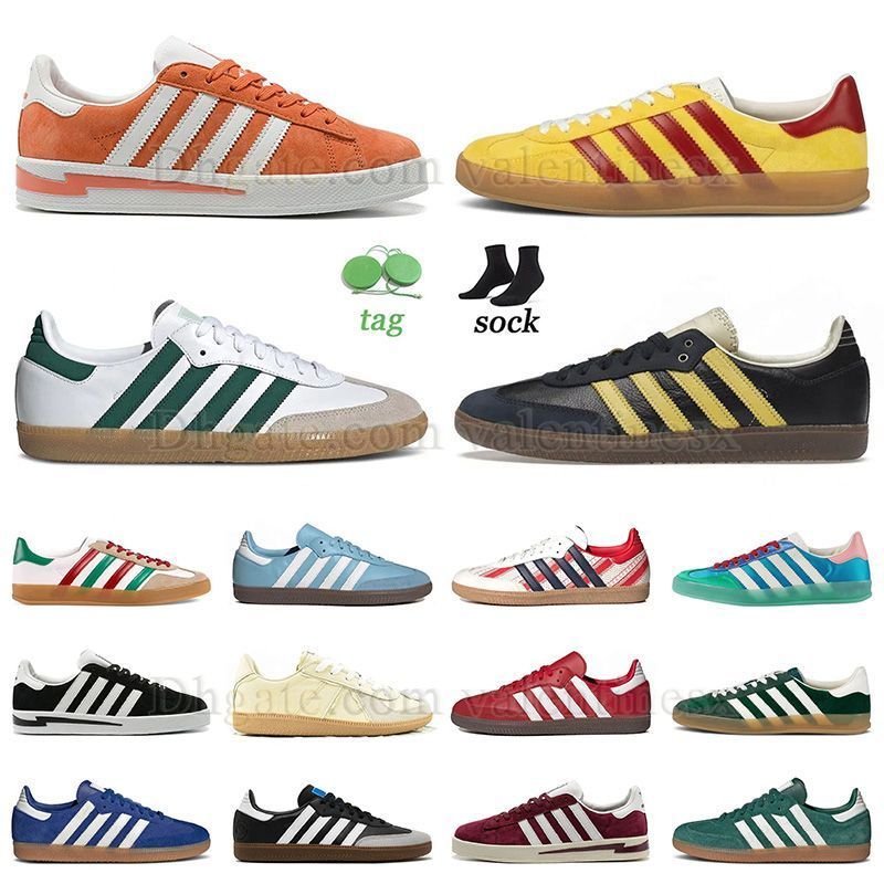 hot fashion samba og casual shoes orange yellow red white green gazelle sneaker black metallic gold royal blue beige brown multicolor men women flat canvas shoes, A34
hot fashion samba og casual shoes orange yellow red white green gazelle sneaker black metallic gold royal blue beige brown multicolor men women flat canvas shoes, A34