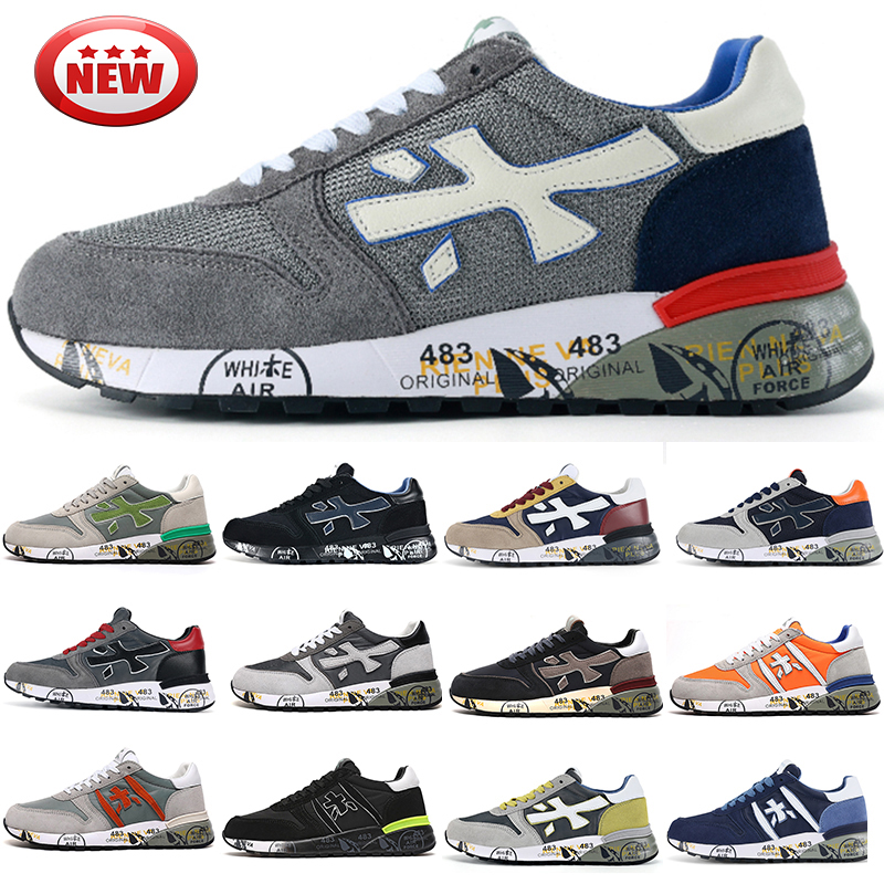 2023 Premiata Running Shoes Men Mick lander Suede Sneaker Sport Trainers fashion Italy Steven Genuine training shoe Leather women mens Designer outdoor Sneakers, 07 dark grey black
2023 Premiata Running Shoes Men Mick lander Suede Sneaker Sport Trainers fashion Italy Steven Genuine training shoe Leather women mens Designer outdoor Sneakers, 07 dark grey black