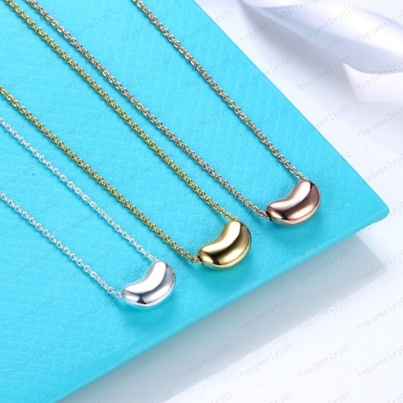 Luxury Pea Necklace Women Stainless Steel Couple Diamond Pendant Designer Neck Jewelry Christmas Gift Wholesale with Box tiffany
Luxury Pea Necklace Women Stainless Steel Couple Diamond Pendant Designer Neck Jewelry Christmas Gift Wholesale with Box tiffany
