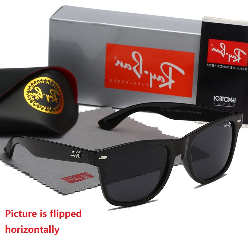 Brand Men's and Women's Sunglasses Ray Bans RayBans Glasses Retro Polarized Goggles Pilot Beach UV400 Glasses Metal Frame Sunglasses with black box 2140-a
Brand Men's and Women's Sunglasses Ray Bans RayBans Glasses Retro Polarized Goggles Pilot Beach UV400 Glasses Metal Frame Sunglasses with black box 2140-a