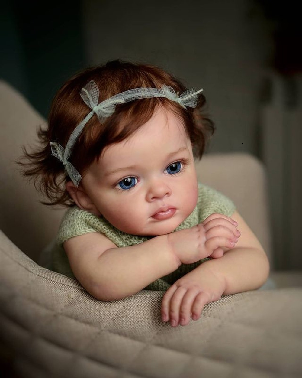 Dolls 60CM Bebe Reborn Doll Lovely Reborn Toddler Girl Doll Hand-painted 3D Visible Veins Soft Touch Baby Dolls Bonecas Bebe Toy 230330