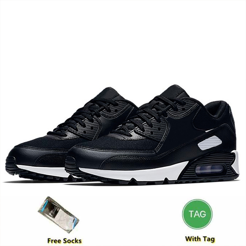 Designer 90s Running shoes For 90 Men Women Triple Black white Mesh Leather Trainer Breathable Cushion Surface outdoor Sneakers Sports Eur 36 45