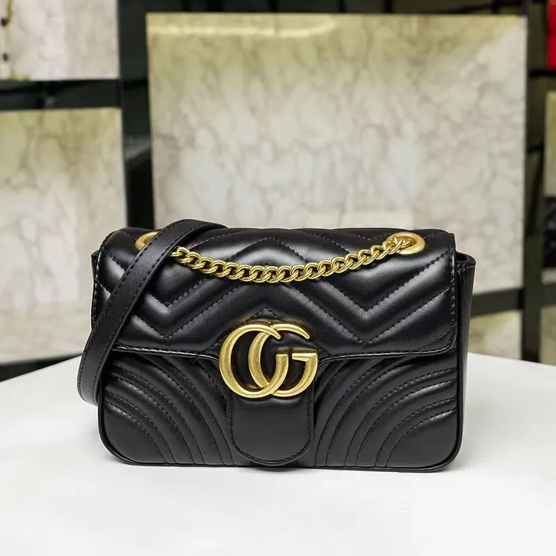 high Quality Fashion Marmont Women's Luxury Designer Bag 446744 Leather Bag Chain Cosmetic Shoulder Bag Messenger Shopping Shoulder Bag Handbag Women's Wallet, Pink
high Quality Fashion Marmont Women's Luxury Designer Bag 446744 Leather Bag Chain Cosmetic Shoulder Bag Messenger Shopping Shoulder Bag Handbag Women's Wallet, Pink