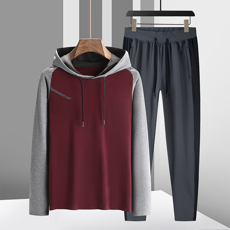 Men's Tracksuits Men's Track and Field Suit Gym Sports Suit Running Jogging Suit Fitness Tights 230330