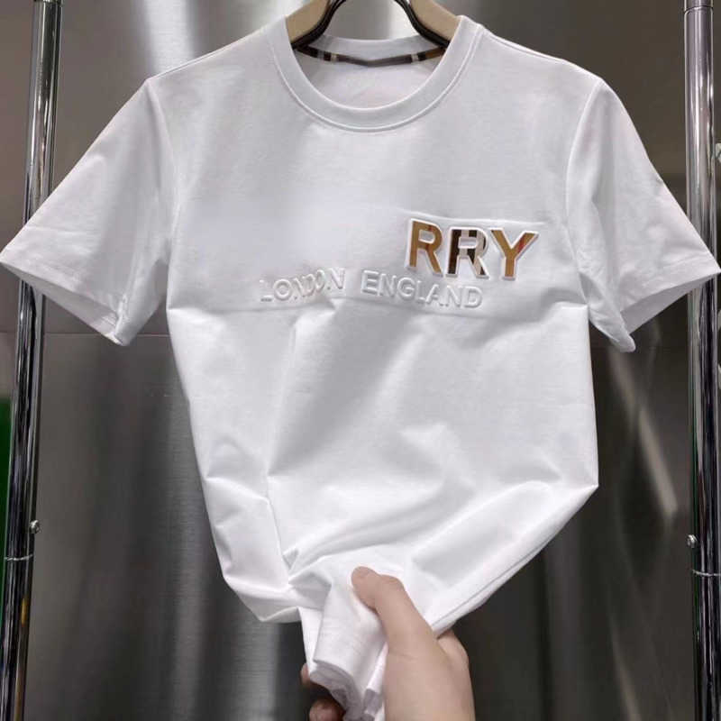 Summer short sleeved t shirt men women sweatshirt crop top Burb designer Tshirt Round Neck Pullover Tee Cotton Tshirt Bby Letter Print T-shirt 4xl bikini, White 1
Summer short sleeved t shirt men women sweatshirt crop top Burb designer Tshirt Round Neck Pullover Tee Cotton Tshirt Bby Letter Print T-shirt 4xl bikini, White 1