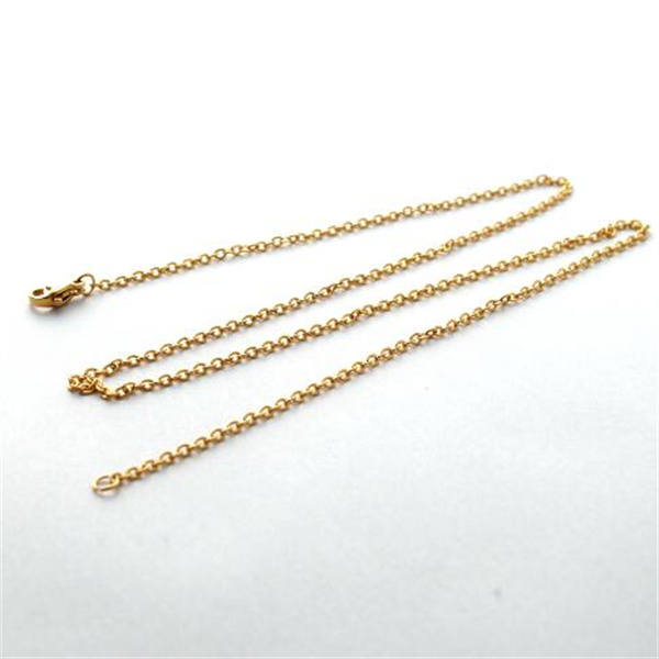 DIY Rolo Woman Chains Necklace 2mm Stainless Steel Jewelry Chain No Fade Choker For Women GC1999