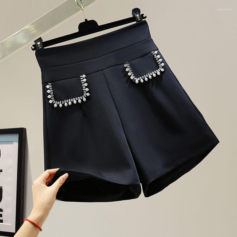 Women's Shorts High Waisted For Women 2023 Summer Korean Fashion Solid Slim Casual Office Ladies Wide Leg Q284, Black
Women's Shorts High Waisted For Women 2023 Summer Korean Fashion Solid Slim Casual Office Ladies Wide Leg Q284, Black