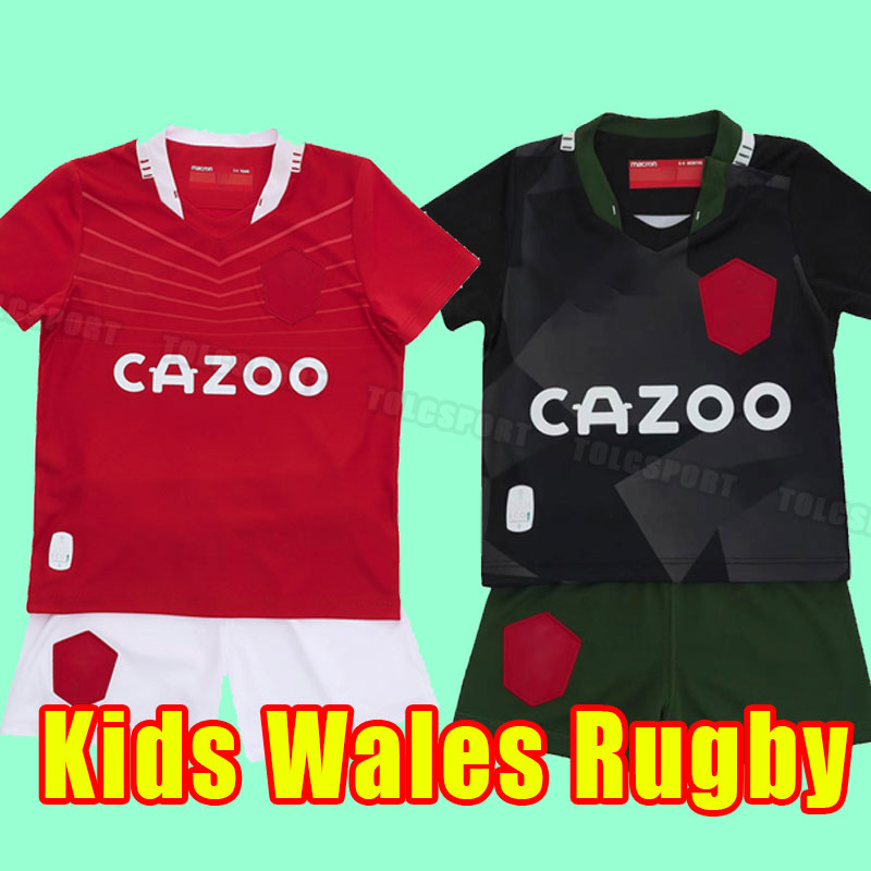 Kids 2022 2023 RUGBY LEAGUE JERSEYS Welsh 150th anniversary version classic Hero Vintage souvenir Editiond shirt Wales pants world cup sevens child full sets, As shown 
Kids 2022 2023 RUGBY LEAGUE JERSEYS Welsh 150th anniversary version classic Hero Vintage souvenir Editiond shirt Wales pants world cup sevens child full sets, As shown