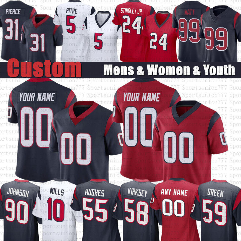 Bryce Young Jalen Pitre Dameon Pierce Custom Football Jerseys Derek Stingley Jr Davis Mills John Metchie Kenyon Green Jerry Hughes Dalton Schultz Devin Singletary, Mens
Bryce Young Jalen Pitre Dameon Pierce Custom Football Jerseys Derek Stingley Jr Davis Mills John Metchie Kenyon Green Jerry Hughes Dalton Schultz Devin Singletary, Mens