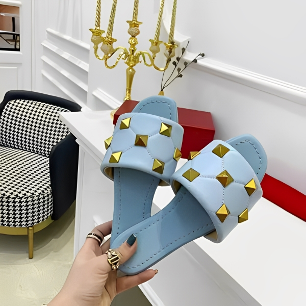 Shoes Women Roman Sandal Rivet Slides Summer Flat Slipper Heel Quilted Gold Stud Sexy Sheepskin Mules Bi valentinoes valentinoity Yqp, Mahogany
Shoes Women Roman Sandal Rivet Slides Summer Flat Slipper Heel Quilted Gold Stud Sexy Sheepskin Mules Bi valentinoes valentinoity Yqp, Mahogany