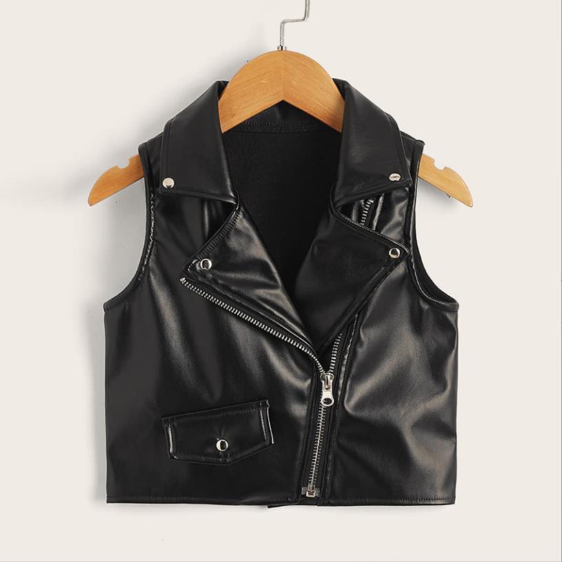 Waistcoat Baby Girl Pu Leather Vest Spring Autumn Tops Children Soft Jacket Kids INS 2 8 Years Wz830 230330, Black1
Waistcoat Baby Girl Pu Leather Vest Spring Autumn Tops Children Soft Jacket Kids INS 2 8 Years Wz830 230330, Black1
