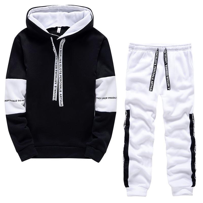 Men's Tracksuits Men's sportswear two-piece sports pants Autumn men's hoodie sportswear Winter jogging suit 230330