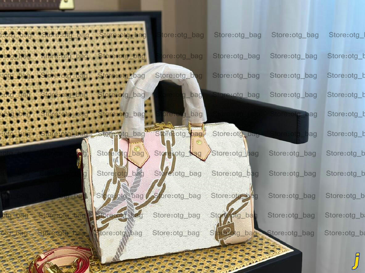23ss New Spring Nautical Speedy 25 Boston Bag Print of Ropes and Chains X YK Crossbody Women Designer Top Handle Bags Painted Dots Handbag M46433 N40473
23ss New Spring Nautical Speedy 25 Boston Bag Print of Ropes and Chains X YK Crossbody Women Designer Top Handle Bags Painted Dots Handbag M46433 N40473