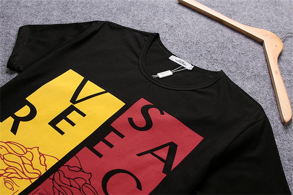 Mens fashion t shirt Designers Men Clothing black white tees Short Sleeve women's casual Streetwear tshirts