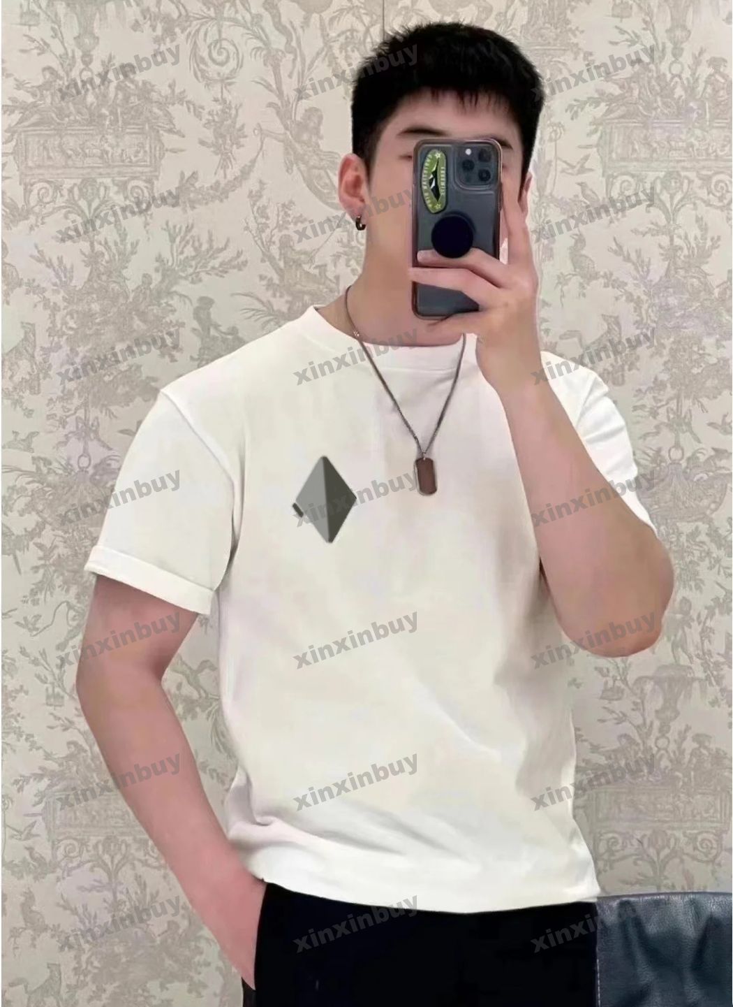 xinxinbuy Men designer Tee t shirt 23ss Paris diamond embroidery short sleeve cotton women Black White blue gray XS-2XL
xinxinbuy Men designer Tee t shirt 23ss Paris diamond embroidery short sleeve cotton women Black White blue gray XS-2XL