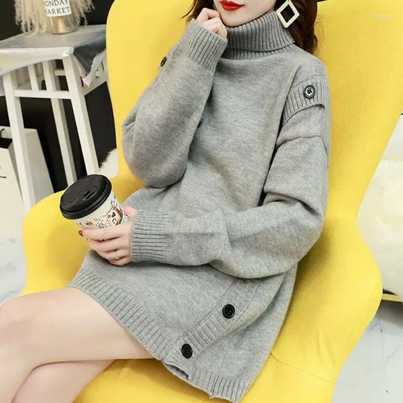 Women' Sweaters Fashion High Neck Sweater Women' Clothing Autumn Winter 2023 Loose Knitting Pullovers Girls Tops Fp777, Tuose
Women' Sweaters Fashion High Neck Sweater Women' Clothing Autumn Winter 2023 Loose Knitting Pullovers Girls Tops Fp777, Tuose