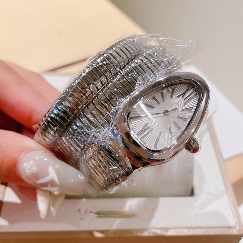 Women's quartz watch fashion 33mm stainless steel gold watch plate waterproof personality girl snake Diamond moissanite skeleton watches wristwatch for women, Customize
Women's quartz watch fashion 33mm stainless steel gold watch plate waterproof personality girl snake Diamond moissanite skeleton watches wristwatch for women, Customize