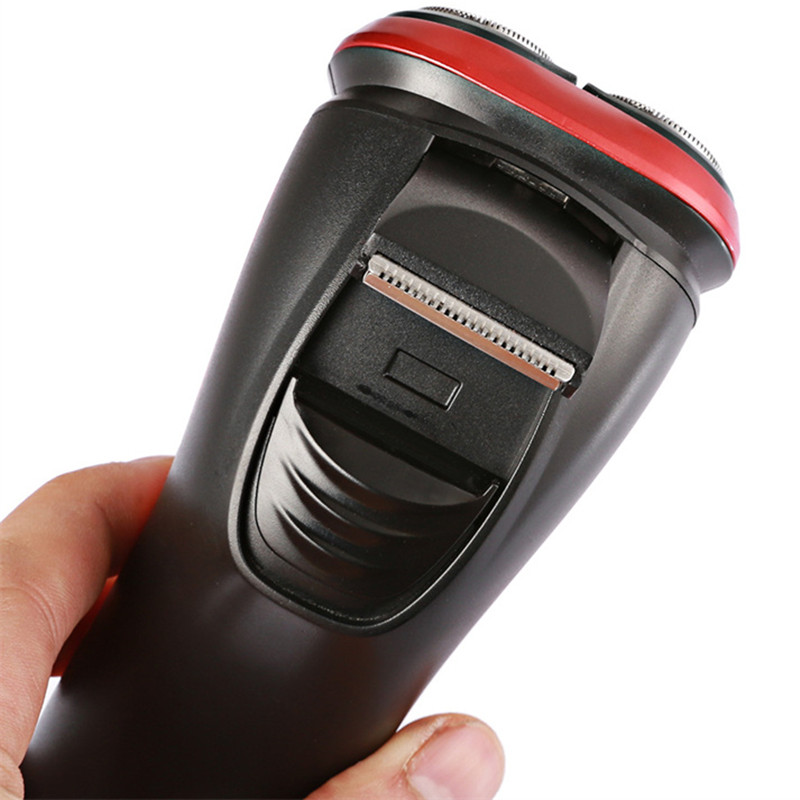 Rechargeable electric shaver washable trimmer barbeador face men shaving machine groomer beard 3D electric razor dropshipping
