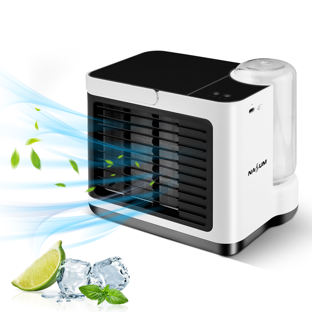 3-in-1 Mini Air Cooler USB Portable Air-Conditioning 20000mAh Battery Life 3 Wind Speed Air Conditioner for Office Home Bedroom
3-in-1 Mini Air Cooler USB Portable Air-Conditioning 20000mAh Battery Life 3 Wind Speed Air Conditioner for Office Home Bedroom