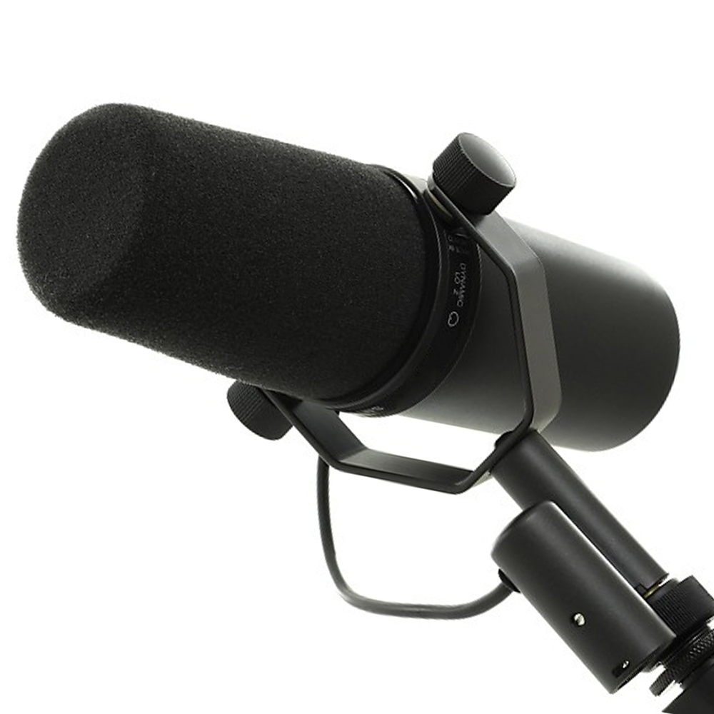 High Quality Cardioid Dynamic Sm7b 7B Studio Selectable Frequency Response Microphone for Shure Live Stage Recording Podcasting