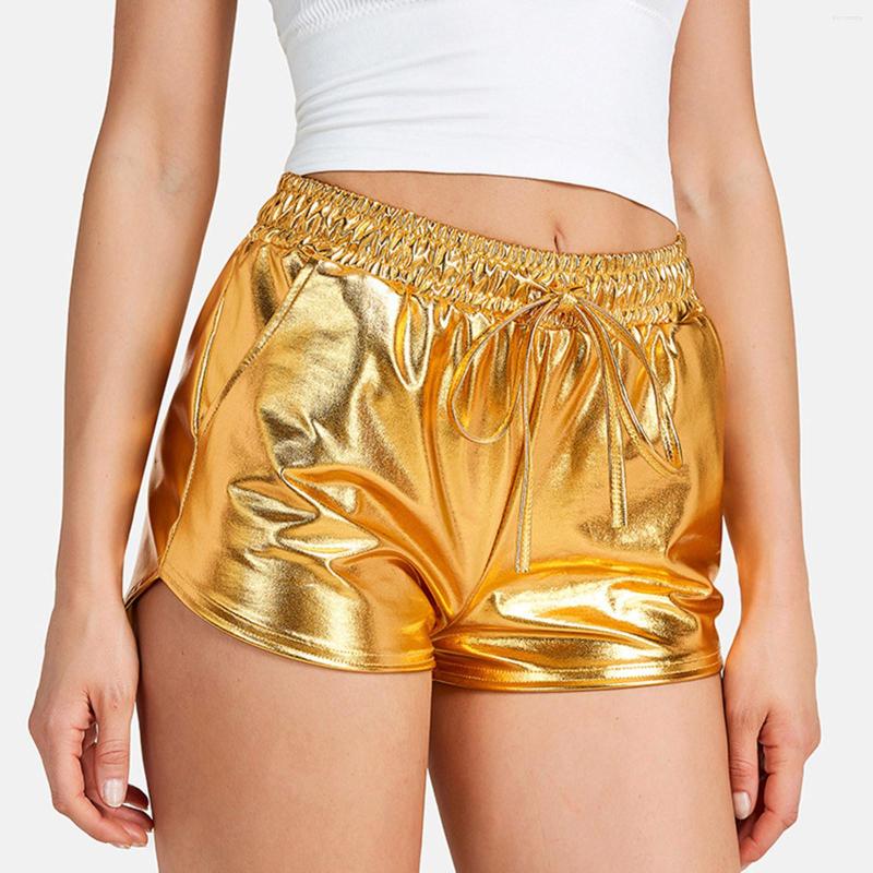 Women' Shorts Drawstring Sparkly Elastic Outfit Yoga Shiny Waist Booty Dance Pants Women' Rave, Gold
Women' Shorts Drawstring Sparkly Elastic Outfit Yoga Shiny Waist Booty Dance Pants Women' Rave, Gold
