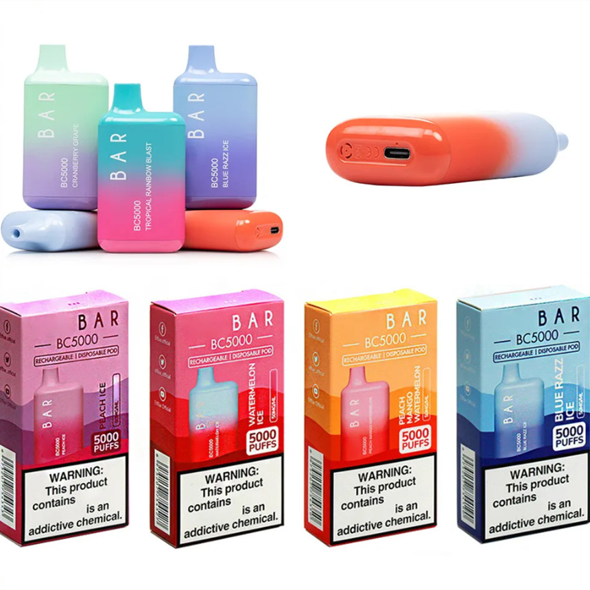 Authentic Code EF 5000 Disposable E cigarettes Puff 5000 Vape Pen 13ml Dual Mesh Coil Cartridge Pods 650mAh Rechargeable Battery
Authentic Code EF 5000 Disposable E cigarettes Puff 5000 Vape Pen 13ml Dual Mesh Coil Cartridge Pods 650mAh Rechargeable Battery