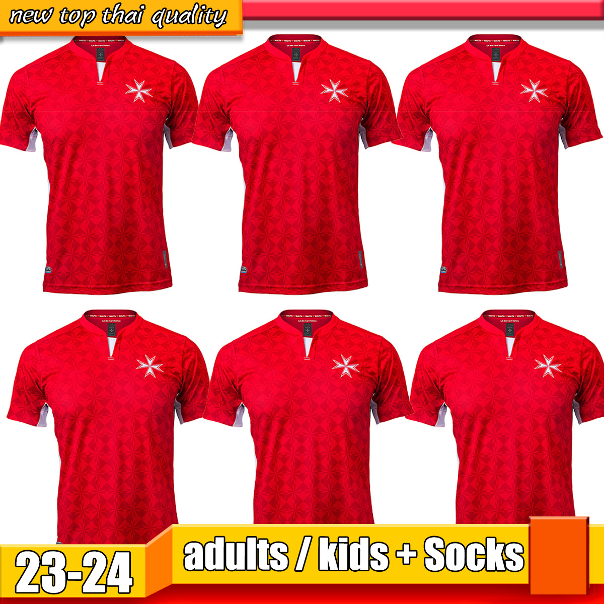 22 23 Malta National Team Mens Soccer Jerseys Home Red Classic Football Shirts Short Sleeve Uniforms t-shirt football americain Jerseys de futbol, 01
22 23 Malta National Team Mens Soccer Jerseys Home Red Classic Football Shirts Short Sleeve Uniforms t-shirt football americain Jerseys de futbol, 01