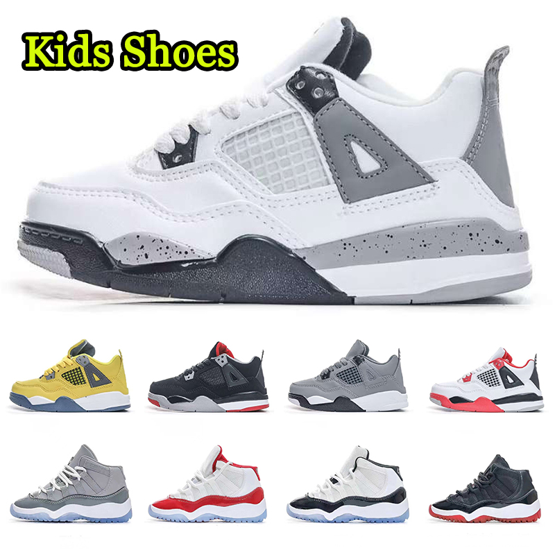 2023 Jumpman children basketball shoes 4 4s black cat j4 kids shoes baby 11 cherry 11s Baby kid shoe j11 cool grey Child youth teens teenagers fashion tennis shoe, Bred
2023 Jumpman children basketball shoes 4 4s black cat j4 kids shoes baby 11 cherry 11s Baby kid shoe j11 cool grey Child youth teens teenagers fashion tennis shoe, Bred