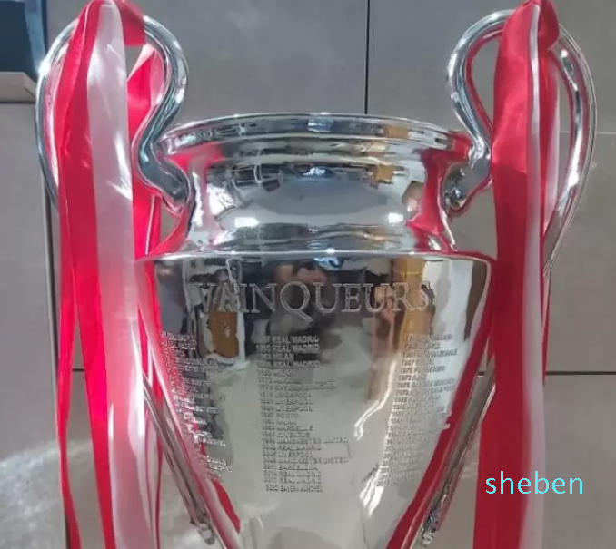2023 Resin C League Trophy Eur Soccer Trophy Soccer Fans for Collections and Souvenir Silver Plated 15cm 32cm 44cm full size 77cm
2023 Resin C League Trophy Eur Soccer Trophy Soccer Fans for Collections and Souvenir Silver Plated 15cm 32cm 44cm full size 77cm