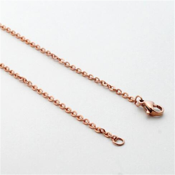 DIY Rolo Woman Chains Necklace 2mm Stainless Steel Jewelry Chain No Fade Choker For Women GC1999