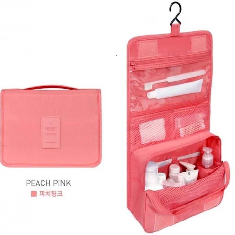 Cosmetic Bags Cases High Quality Women Makeup Travel Toiletries Organizer Waterproof Storage Neceser Hanging Bathroom Wash 230330