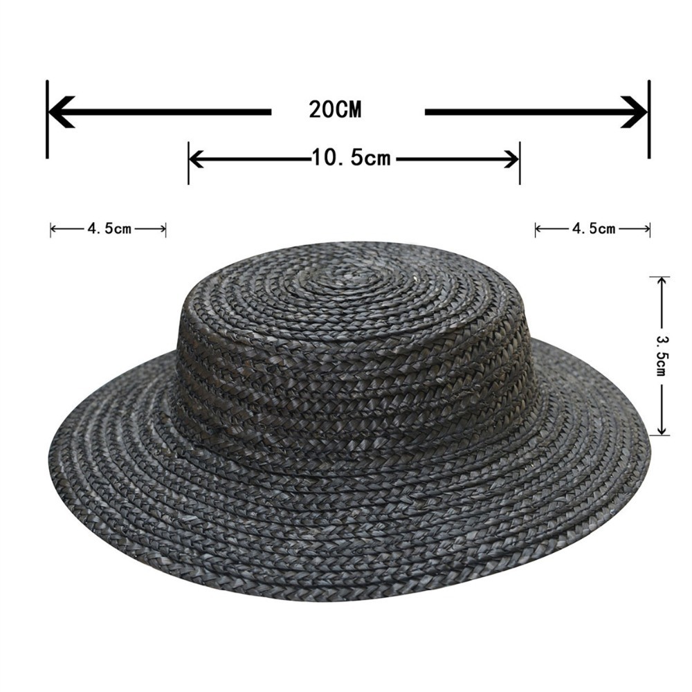 Wide Brim Hats Bucket 10pcs Mini Top Maize Straw Craft Making Fascinator Millinery Supplies Summer Sun Custom A224 230330