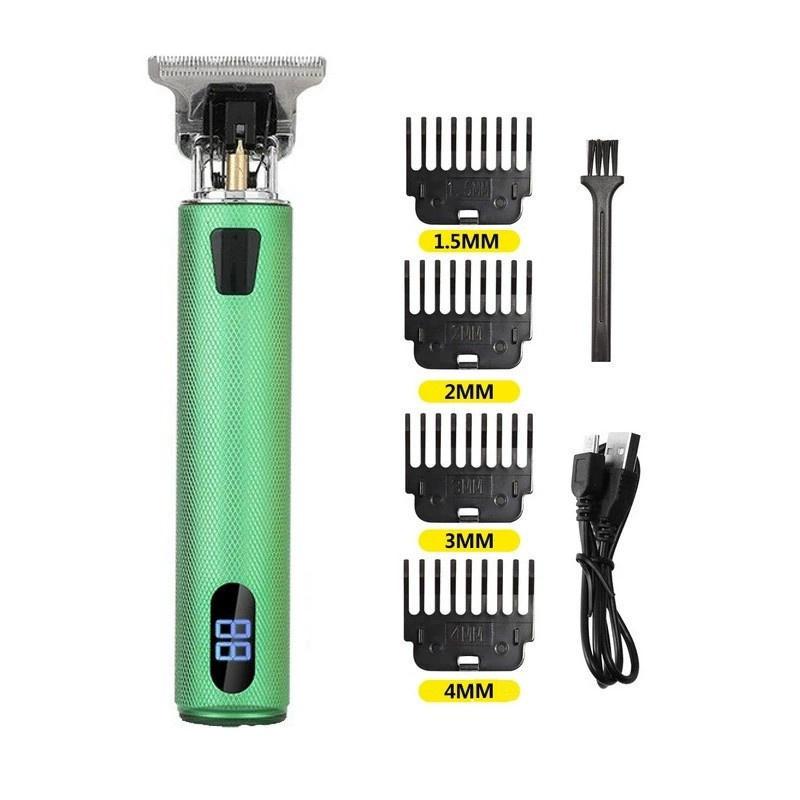 New LCD Display Electric Shaver Men's Hair Clipper Beard Trimmer Rechargeable Hair Cutting Machine Barber Shaver Electric Razor For Men's St