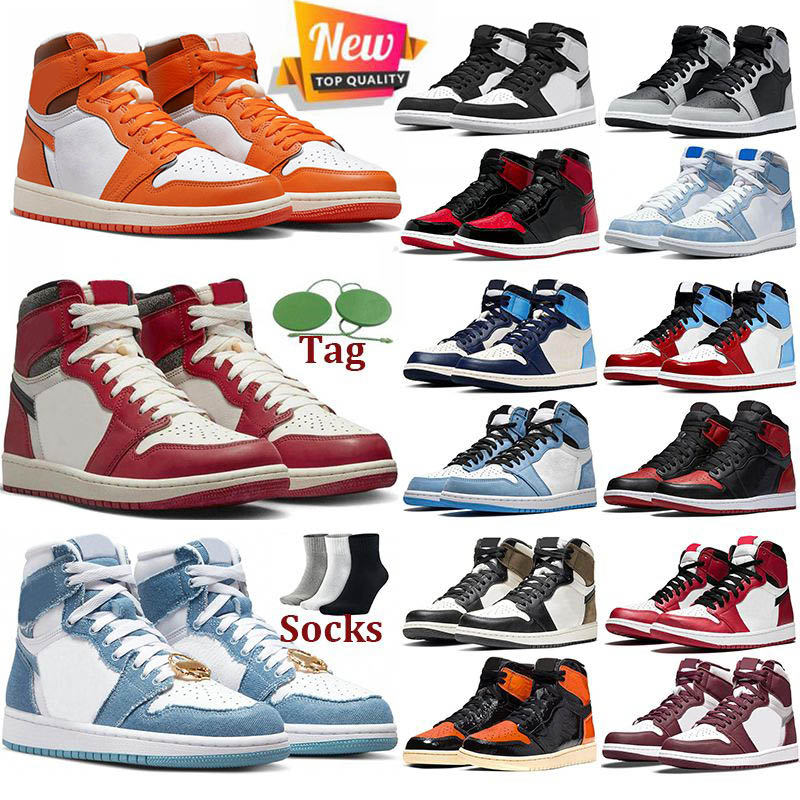 1 1s mens Basketball Shoes Slippers Sneaker Lost Found Gorge Green Yellow Toe StarFish Bred Patent Dark Mocha Grey Fog Denim Toe Men Women Trainers Sports Sneakers
1 1s mens Basketball Shoes Slippers Sneaker Lost Found Gorge Green Yellow Toe StarFish Bred Patent Dark Mocha Grey Fog Denim Toe Men Women Trainers Sports Sneakers
