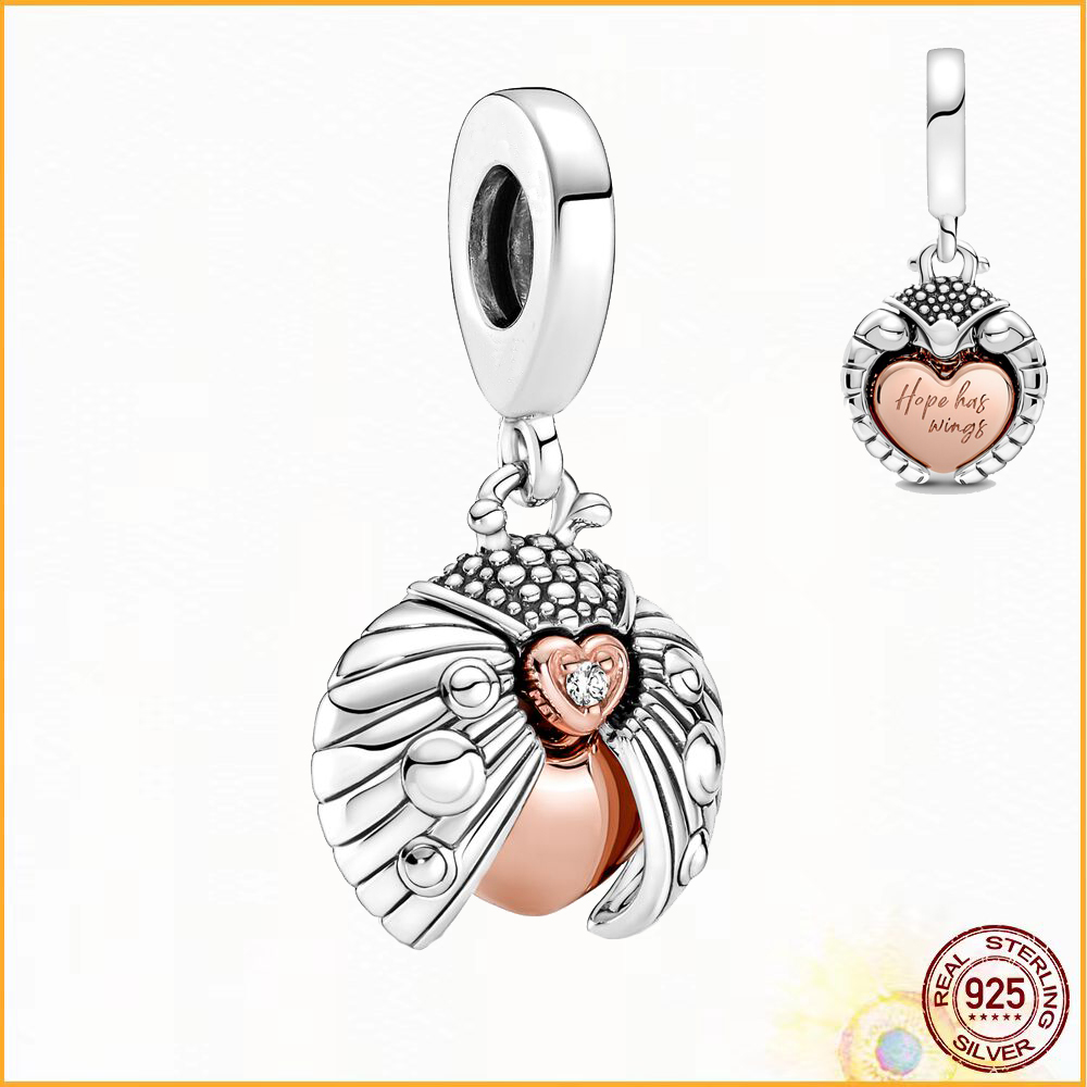 925 Sterling Silver Family Members Charm Pearl Is Suitable For Primitive Bracelet Womens Jewelry Gift Fashion Accessories Free Wholesale Freight