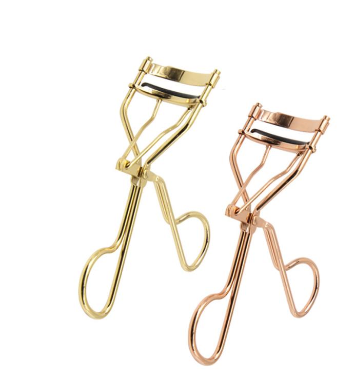MP039 Professional Rose gold Eyelash Curler Eye lashes Curling Clip Eyelash Cosmetic Makeup Tools Accessories shipment