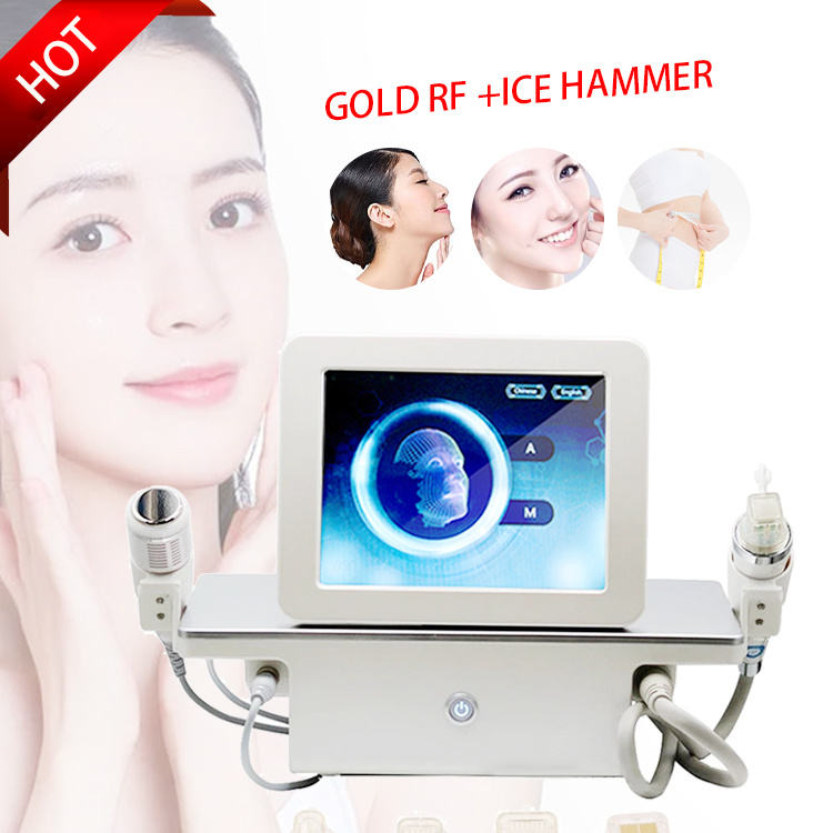 Portable 2 In 1 Cold Hammer Fractional RF Face Lifting Microneedling Machine for Wrinkle Removal anti aging
Portable 2 In 1 Cold Hammer Fractional RF Face Lifting Microneedling Machine for Wrinkle Removal anti aging