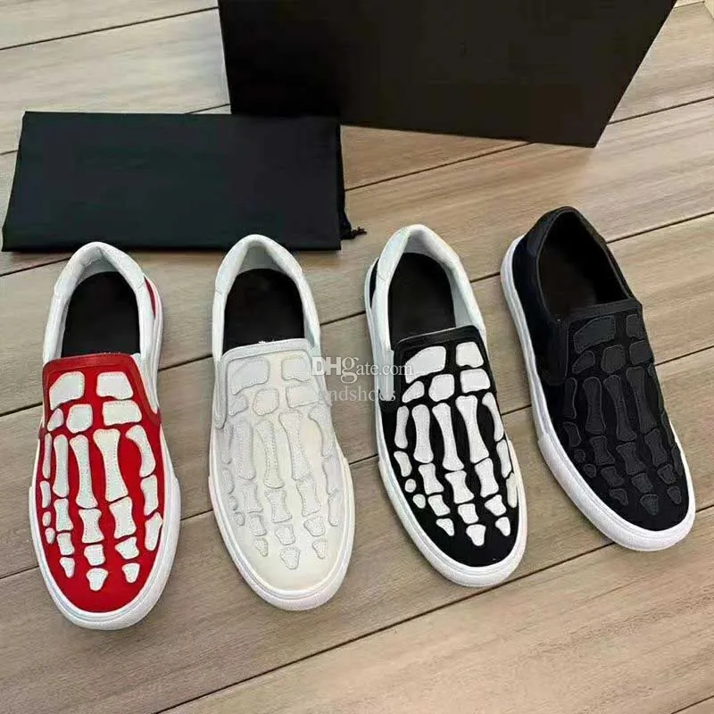 Handmade Male Slip on Shoes amir Comfortable Men's Casual Shoes Skull Print Sneakers Luxury Designer Men Loafers Flats amiris Black White, High-quality 
Handmade Male Slip on Shoes amir Comfortable Men's Casual Shoes Skull Print Sneakers Luxury Designer Men Loafers Flats amiris Black White, High-quality