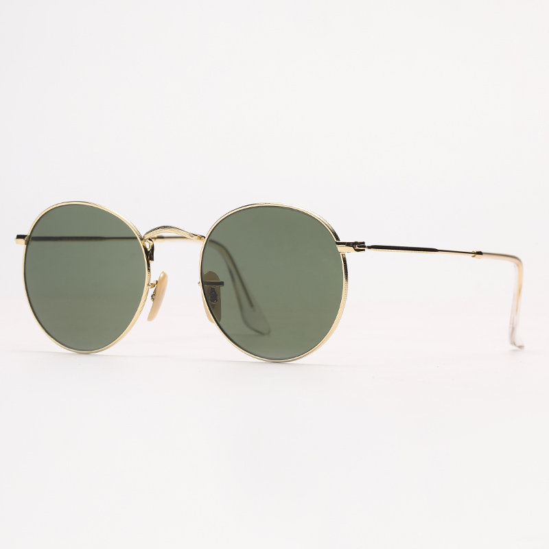 FashionRound Sunglasses Women Mens Sunglass Driving Metal Sun Glasses UV Protection Glass Lenses with leather case
FashionRound Sunglasses Women Mens Sunglass Driving Metal Sun Glasses UV Protection Glass Lenses with leather case