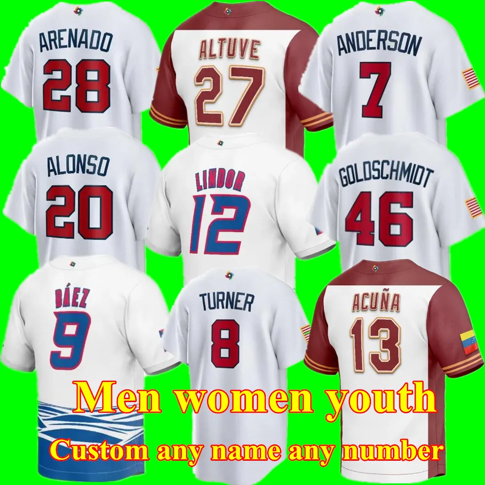 Mookie Betts Trea Turner Cedric Mullins 2023 World Baseball Classic WBC Team USA Jersey Mike Trout Bobby Witt Jr. Nolan Arenado Cortes Clayton Kershaw Realmuto, As pic
Mookie Betts Trea Turner Cedric Mullins 2023 World Baseball Classic WBC Team USA Jersey Mike Trout Bobby Witt Jr. Nolan Arenado Cortes Clayton Kershaw Realmuto, As pic