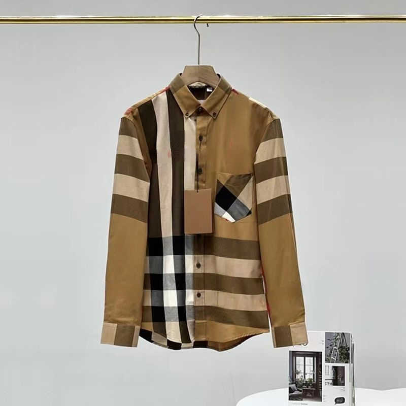 Luxury Colthing Men Women Casual Shirts Bu Designer Shirt Tb Stripe Long Sleeve Silk polo shirt Mens Thin Jacket Fashion Cardigan Coat, Color.6
Luxury Colthing Men Women Casual Shirts Bu Designer Shirt Tb Stripe Long Sleeve Silk polo shirt Mens Thin Jacket Fashion Cardigan Coat, Color.6